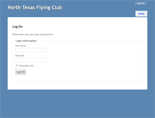 Tablet Screenshot of club.ntxfc.com